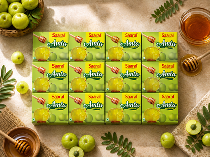 Saaral Amla with Honey – 12 Piece Family Pack