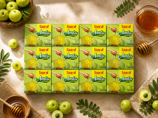 Saaral Amla with Honey – 12 Piece Family Pack