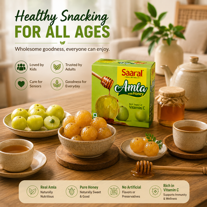 Saaral Amla with Honey – 12 Piece Family Pack
