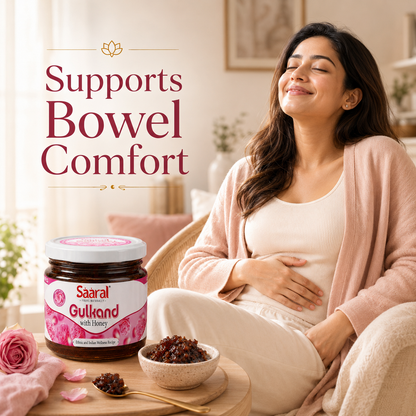 Saaral Gulkand with Honey Made with Damask Rose Sun Dried 250 grams