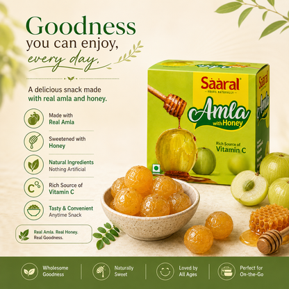 Saaral Amla with Honey – 12 Piece Family Pack