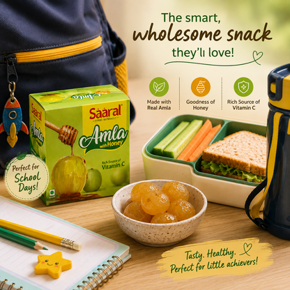 Saaral Amla with Honey – 12 Piece Family Pack