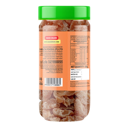 Saaral Amla Vita Candy Desi Masala – 125 g back packaging view