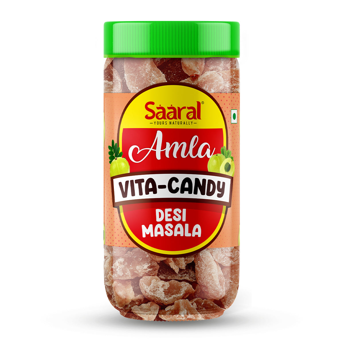 Saaral Amla Vita Candy Desi Masala – 125 g front packaging view