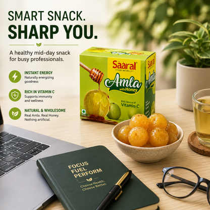 Saaral Amla with Honey – 12 Piece Family Pack